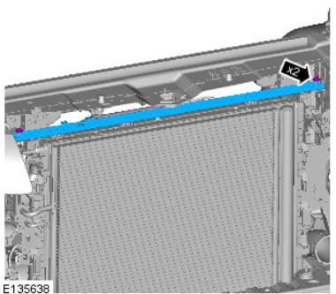 Engine Cooling - Ingenium i4 2.0l Diesel Cooling Fan Motor and Shroud (G1879558)/ Removal and Installation