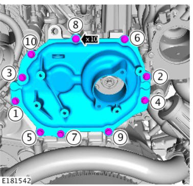 Engine - Ingenium i4 2.0l Diesel Upper Timing Cover (G1875872) / Removal and Installation