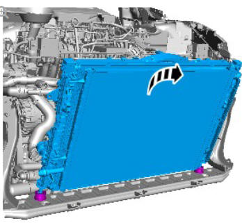 Engine Cooling - Ingenium i4 2.0l Diesel Cooling Fan Motor and Shroud (G1879558)/ Removal and Installation