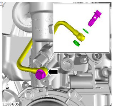 Electronic Engine Controls - Ingenium i4 2.0l Diesel Oil Pressure and Temperature Sensor (G1909611)/ Removal and Installation