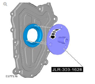 Crankshaft front seal (G1875870) removal and installation