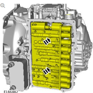 Main Control Valve Body Solenoids (G1948467) Removal and Installation