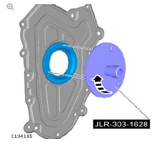 Crankshaft front seal (G1875870) removal and installation