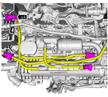 Engine - Ingenium i4 2.0l Diesel Valve Cover (G1875874) / Removal 