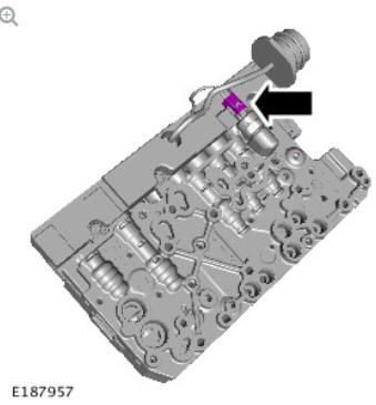 Main Control Valve Body Solenoids (G1948467) Removal and Installation