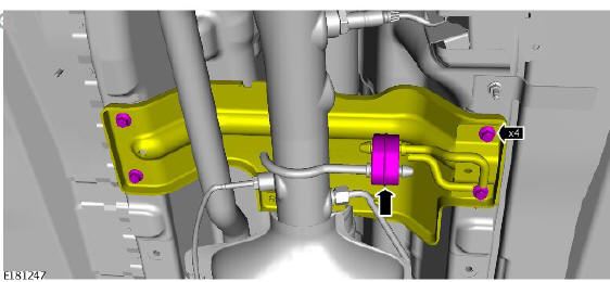 Electronic Engine Controls - Ingenium i4 2.0l Diesel Post Selective Catalyst Reduction Nox Sensor (G1942280) / Removal and Installation