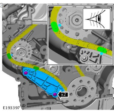 Engine - Ingenium i4 2.0l Diesel Lower Timing Chain (G1875890) / Installation