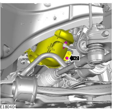 Exhaust - Ingenium i4 2.0l Diesel Catalytic Converter (G1880489) / Removal