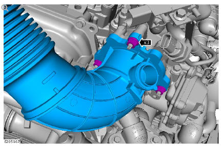 Engine - Ingenium i4 2.0l Diesel Engine (G1880413) Removal