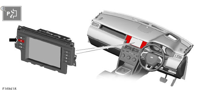 PARK ASSIST SWITCH