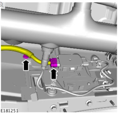Electronic Engine Controls - Ingenium i4 2.0l Diesel Post Selective Catalyst Reduction Nox Sensor (G1942280) / Removal and Installation