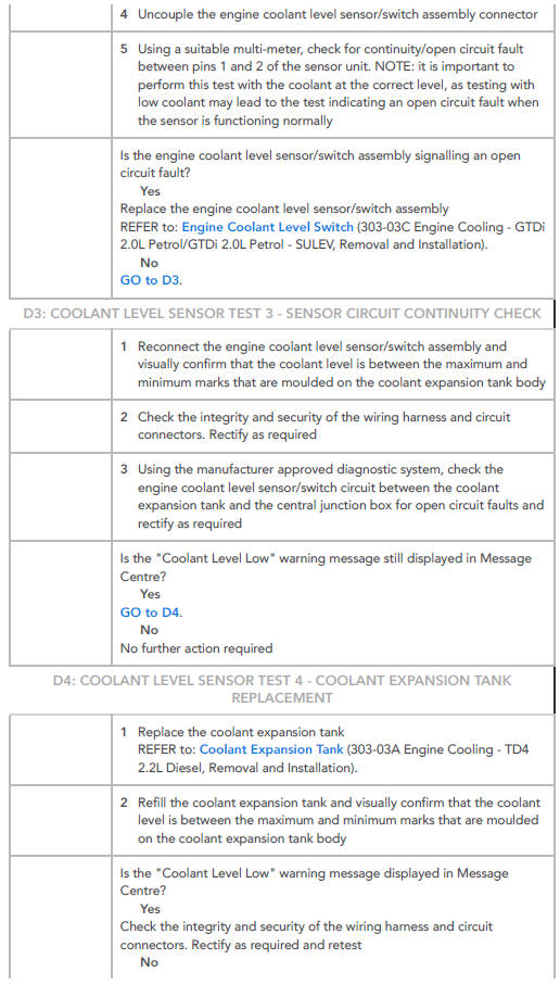 PINPOINT TESTS