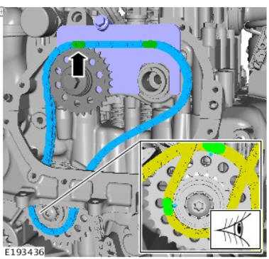 Engine - Ingenium i4 2.0l Diesel Lower Timing Chain (G1875890) / Installation