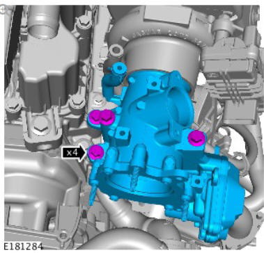 Engine Emission Control - Ingenium i4 2.0l Diesel Low Pressure Exhaust Gas Recirculation Valve (G1875911) Removal and Installation