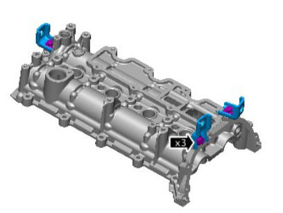 Engine - Ingenium i4 2.0l Diesel Valve Cover (G1875874) / Removal 
