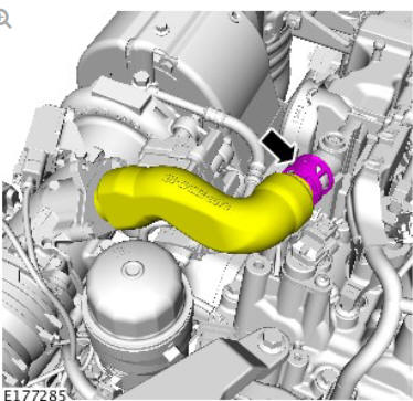 Engine Emission Control - Ingenium i4 2.0l Diesel Valve Cover Vent Oil Separator (G1875906) Removal and Installation