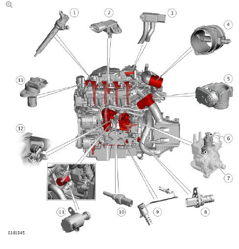 COMPONENT LOCATION - SHEET 2 OF 5
