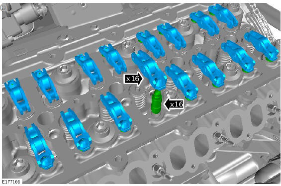 Engine - Ingenium i4 2.0l Diesel Hydraulic Valve Tappet (G1875897) Removal and Installation