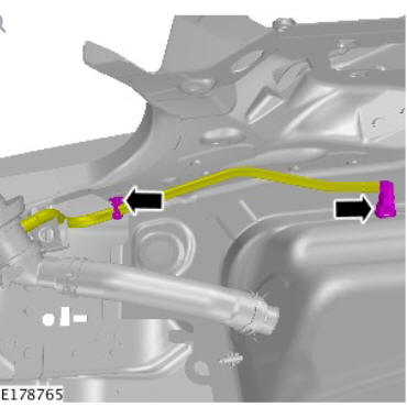 Engine Emission Control - Ingenium i4 2.0l Diesel Diesel Exhaust Fluid Filler Assembly (G1875908) / Removal and Installation