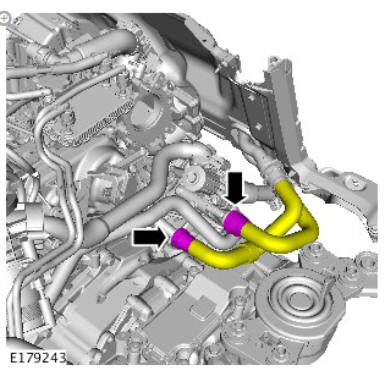 Engine - Ingenium i4 2.0l Diesel Engine (G1880413) Removal