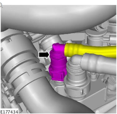 Fuel Charging and Controls - Ingenium i4 2.0l Diesel Fuel Injector Fuel Return Line (G1875962) / Removal