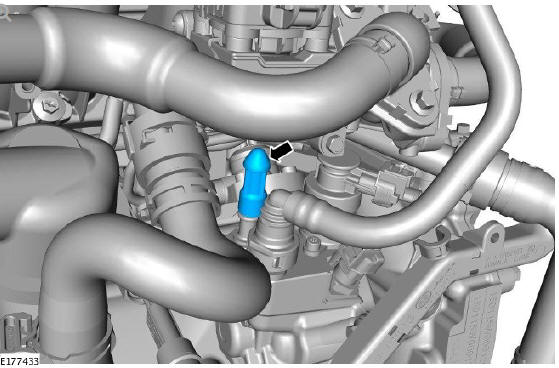 Fuel Charging and Controls - Ingenium i4 2.0l Diesel Fuel Injector Fuel Return Line (G1875962) / Removal