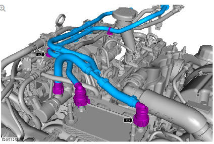 Engine - Ingenium i4 2.0l Diesel Engine (G1880413) Removal