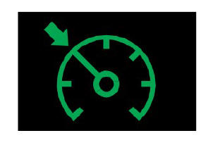 Speed Control Warning indicator