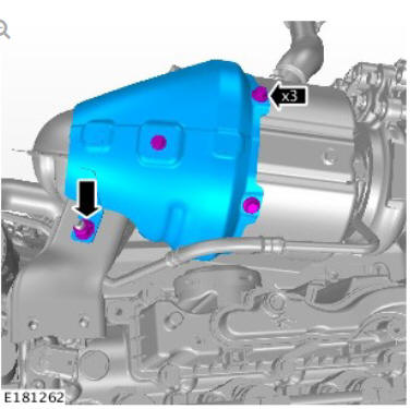 Fuel Charging and Controls - Turbocharger - Ingenium i4 2.0l Diesel Turbocharger Oil Return Hose (G1875965) Removal and Installation