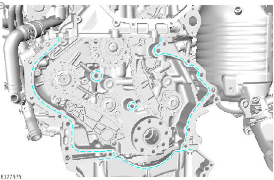 Engine - Ingenium i4 2.0l Diesel Lower Timing Cover (G1875873)/Removal and Installation