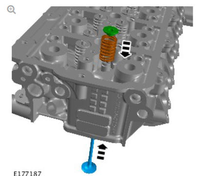Engine - Ingenium i4 2.0l Diesel Valves (G1875887) Removal and Installation