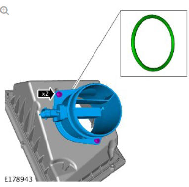 Intake Air Distribution and Filtering - Ingenium i4 2.0l Diesel Air Cleaner (G1877886)/ Removal and Installation