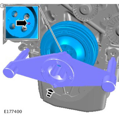 Crankshaft Pulley (G1875869) / Removal and Installation