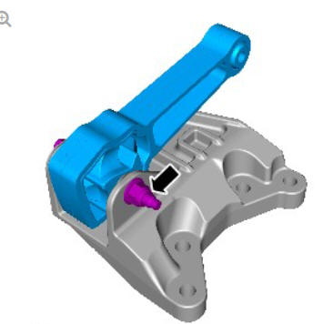 Engine - Ingenium i4 2.0l Diesel Engine Upper Support Insulator (G1923644) / Removal and Installation