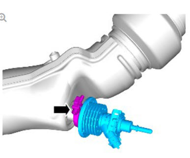 Engine Emission Control - Ingenium i4 2.0l Diesel Diesel Exhaust Fluid Injector (G1875907) / Removal and Installation