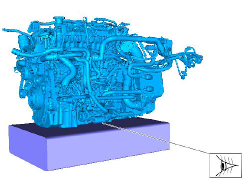 Engine - Ingenium i4 2.0l Diesel Engine (G1880413) Removal