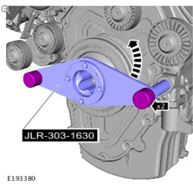Engine - Ingenium i4 2.0l Diesel Upper Timing Chain (G1875889) / Removal