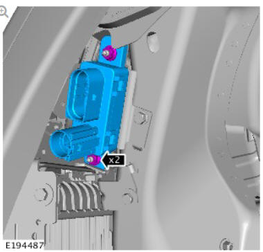 Glow Plug System - Ingenium i4 2.0l Diesel Glow Plug Module (G1999588) Removal and Installation