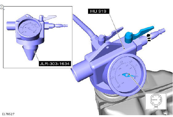 Engine Cooling - Ingenium i4 2.0l Diesel Cooling System Partial Draining and Vacuum Filling (G1809493) General Procedures