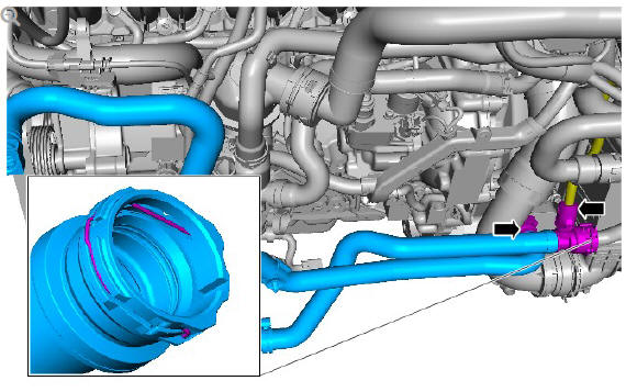 Engine - Ingenium i4 2.0l Diesel Engine (G1880413) Removal