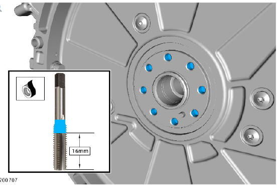 Engine - Ingenium i4 2.0l Diesel Flexplate (G1875884) / Removal and Installation