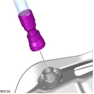 Engine Emission Control - Ingenium i4 2.0l Diesel Diesel Exhaust Fluid Level Check and top-up (G1979040) / General Procedures