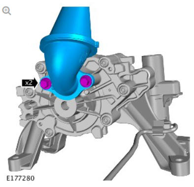 Engine - Ingenium i4 2.0l Diesel Oil Pump (G1875879) / Removal and Installation