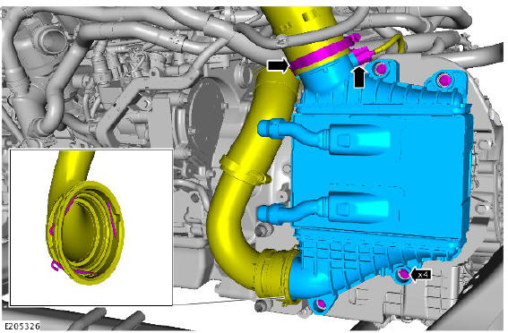 Engine - Ingenium i4 2.0l Diesel Engine (G1880413) Removal