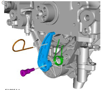Engine - Ingenium i4 2.0l Diesel Oil Pump Chain (G1875891) / Removal and Installation