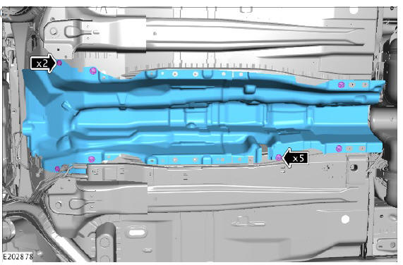 Engine Emission Control - Ingenium i4 2.0l Diesel Diesel Exhaust Fluid Pipe (G1875910) / Removal and Installation
