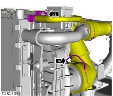 Engine Cooling - Ingenium i4 2.0l Diesel Radiator (G1879557) / Removal and Installation