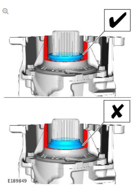 AWD Left Transfer Case Seal - Vehicles with- Active Driveline (G1660846) / Removal and Installation