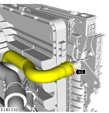 Engine Cooling - Ingenium i4 2.0l Diesel Radiator (G1879557) / Removal and Installation