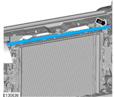 Engine Cooling - Ingenium i4 2.0l Diesel Radiator (G1879557) / Removal and Installation